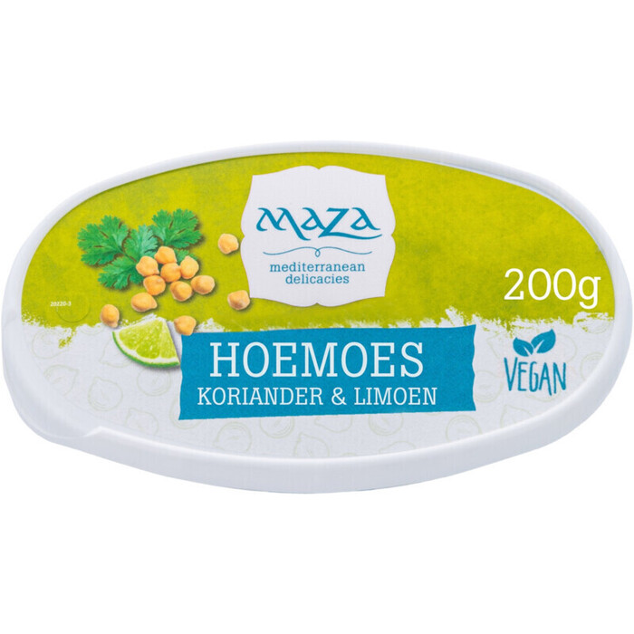 Hoemoes Koriander Lemon (bak, 200g)