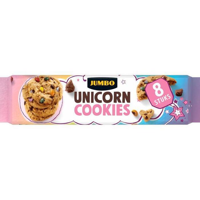 Jumbo Unicorn Cookies 8 Stuks 150g (150g)