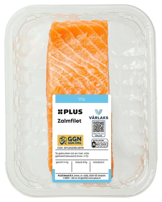 PLUS Zalmfilet zonder huid