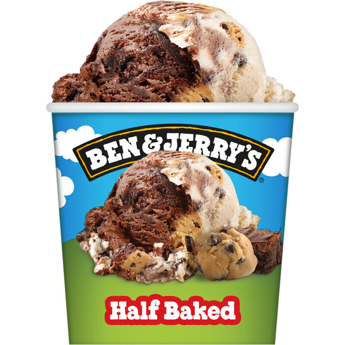 Ben & Jerry's Classic IJs Half Baked 465ml (46.5cl)
