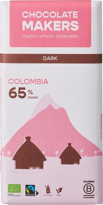 Puur liefde 65% reep (80g)