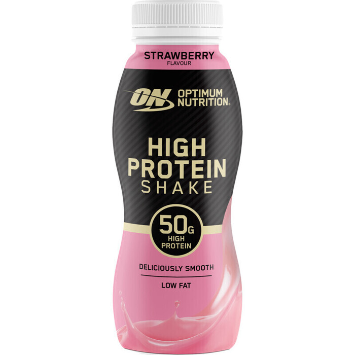Optimum Nutrition High protein shake strawberry (0.5L)