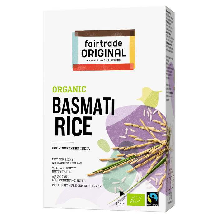 Fairtrade Original Organic Basmati Rice 400 g (400g)
