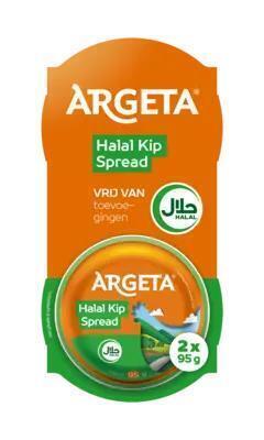 Argeta spread kip halal 2-pack (2 × 95g)