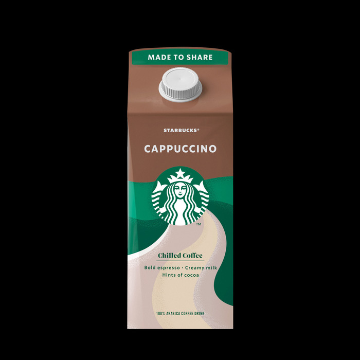 Starbucks Chilled Coffee Cappuccino ijskoffie 750 ml (0.75L)
