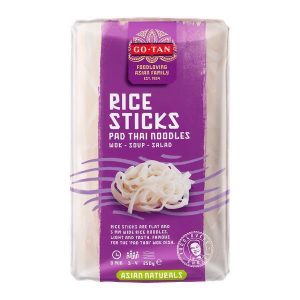 Go-Tan Rice Sticks Pad Thai Noodles 250g (Zak, 250g)