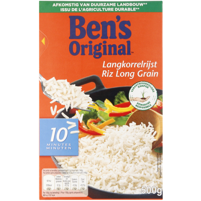 Rijst naturel (500g)