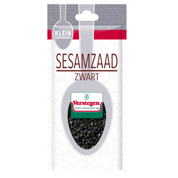 Verstegen Sesamzaad Zwart Kleinverpakking 9 g (9g)