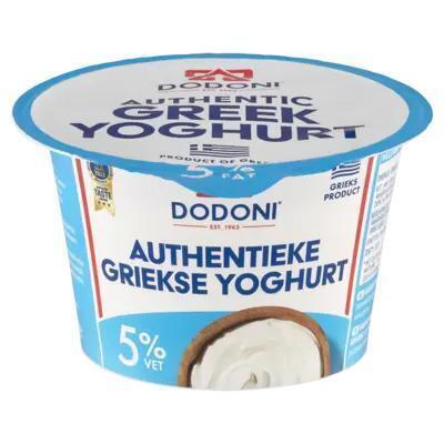 Dodoni Griekse yoghurt 5% vet (170g)