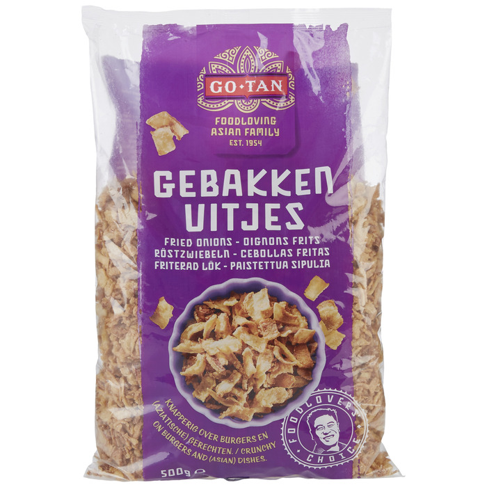 Gebakken uitjes (Zak, 500g)