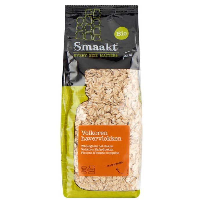 Biologisch Havervlokken (Zak, 500g)