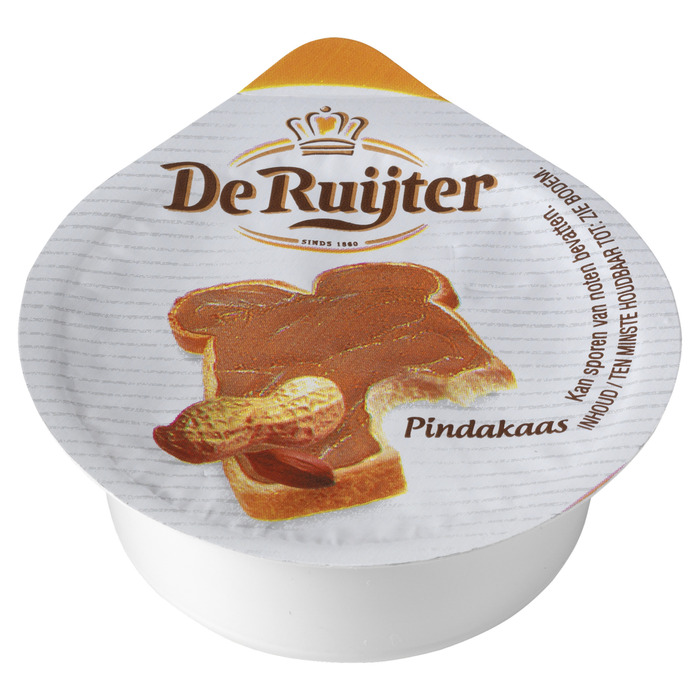 DE RUIJTER PINDAKAAS 200 CUPS (bak, 200 × 75mg)