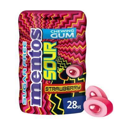 Sour gum strawberry 28 st. (56g)