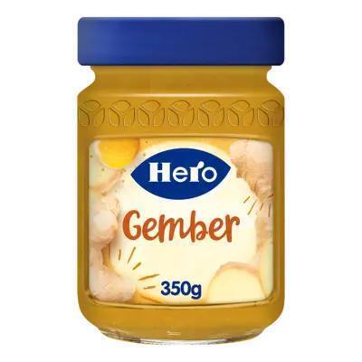 Hero Fruitspread Gember 350 g pot (Pot, 350g)