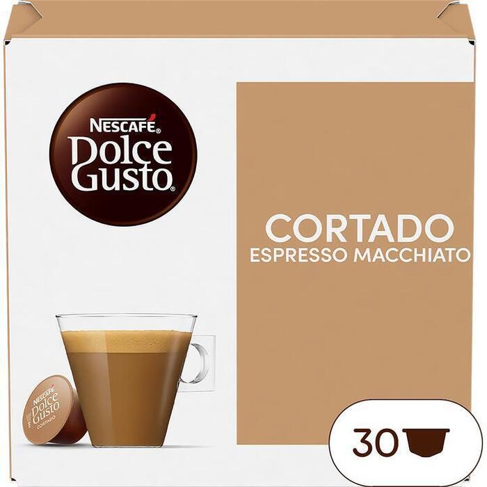 Nescafé Dolce Gusto Cortado Espresso Macchiato Koffie Capsules 30 Stuks (30 × 6.3g)