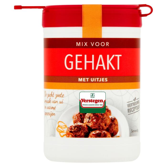 Verstegen Mix voor Gehakt met Uitjes 70 g (Pot, 70g)