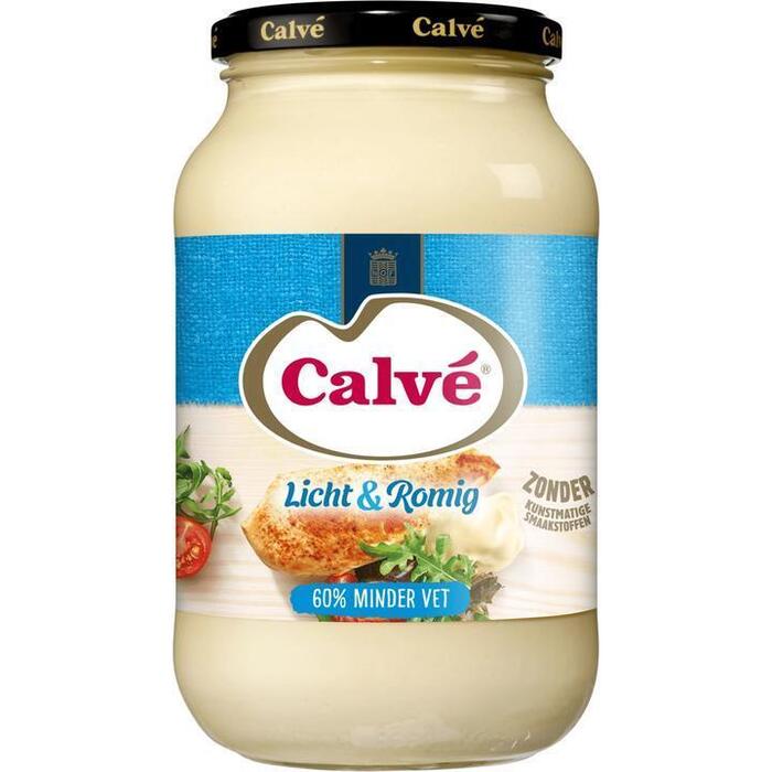 Calve Mayonaise Licht & Romig Pot 650 ml (Pot, 0.65L)