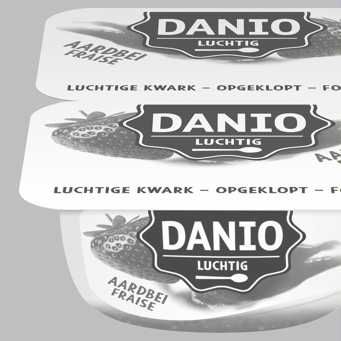 Luchtige Kwark Aardbei (Set, 2 × 125g)