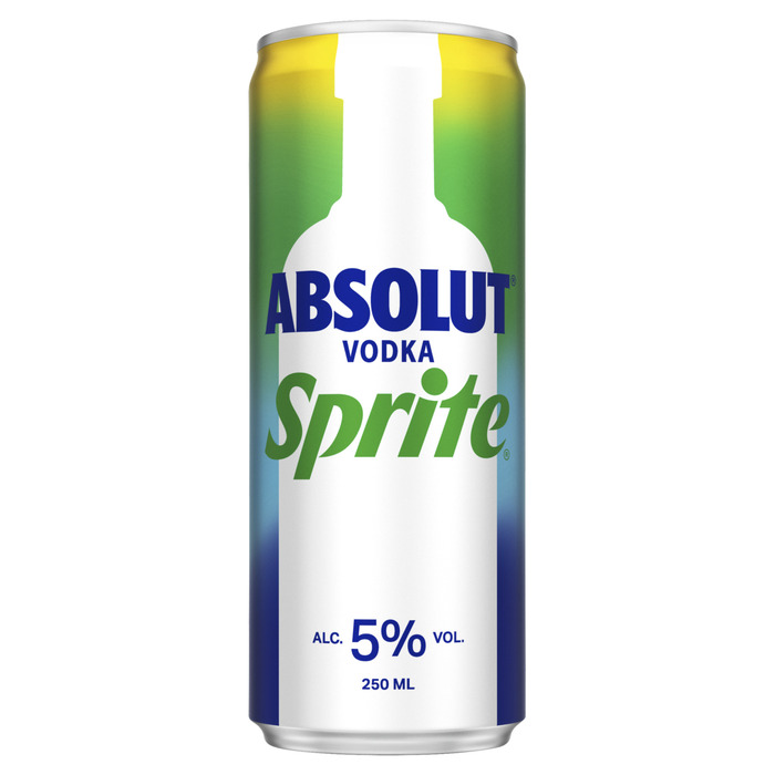 Absolut Vodka Sprite 250ml (250ml)