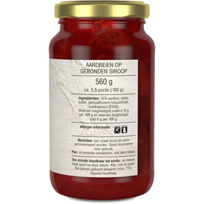 AH Taartvulling aardbei (560g)