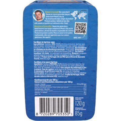 Fish Tales Sardines in harissa (120g)