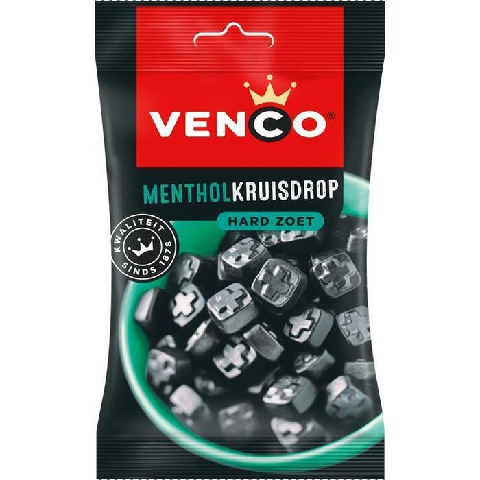 Venco Menthol Kruisdrop Hard Zoet 120g (120g)