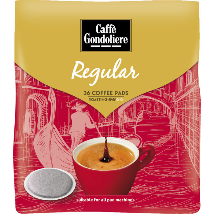 Caffe Gondoliere Regular pads (36 × 6.94g)