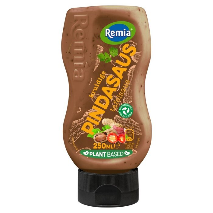 Tafelsaus kruidige pinda (250ml)