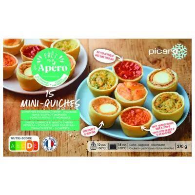 Picard 15 mini-quiches (270g)