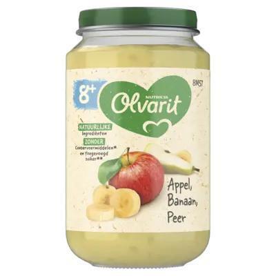 Banaan en peer 8 mnd (Pot, 200g)