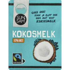 Sum & sam kokosmelk 200gr (200g)