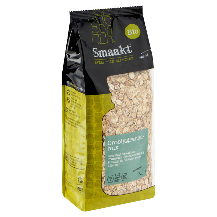 Smaakt Biologisch Ontbijtgranenmix 500g (500g)