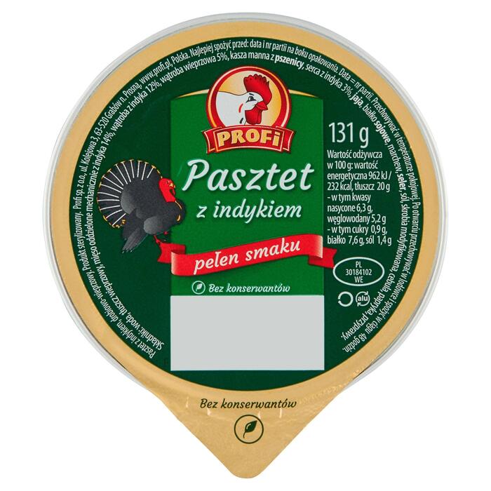 Profi Kippastei met kalkoen (Kuipje, 131g)