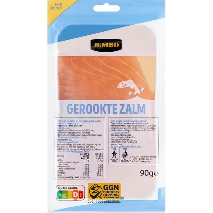 Jumbo Gerookte Zalm 90g (90g)