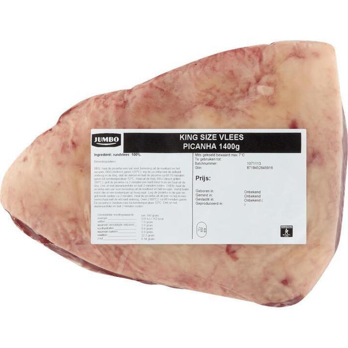 Jumbo King Size Vlees Picanha 1,4 kg (1.4kg)
