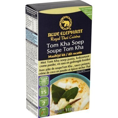 Blue Elephant Tom kha soep maaltijd kit (110g)