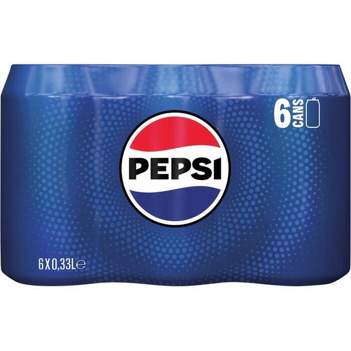 Pepsi Frisdrank 6 x 0, 33L (1.98L)