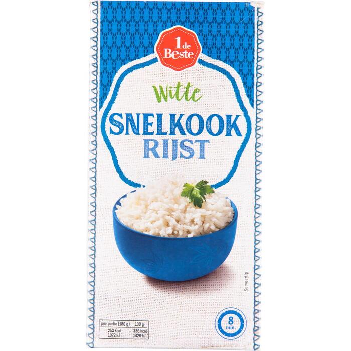 1de Beste snelkookrijst wit 1000 gram (1kg)