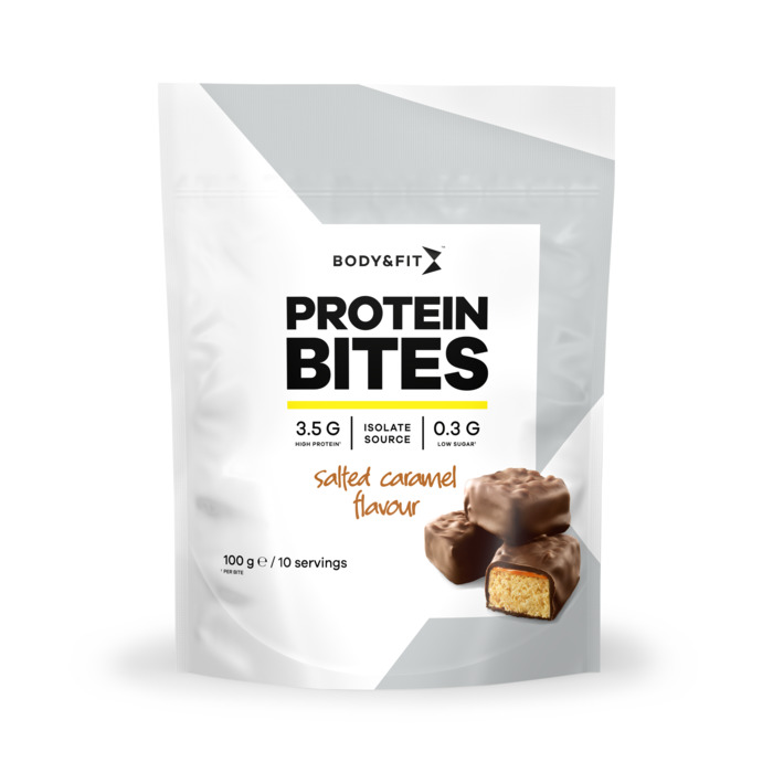 Body & Fit Protein bites salted caramel flavour (100g)