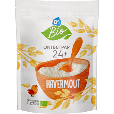 AH Bio Ontbijtpap Havermout 24+ 200 g (200g)
