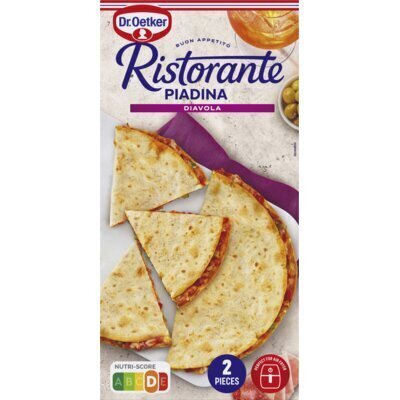 Dr. Oetker Ristorante Piadina Diavola Flatbread 2 stuks (280g)