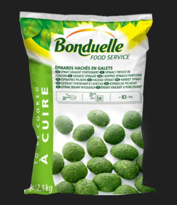 Bond.spinazie gehakt boul.per zak (2.5kg)