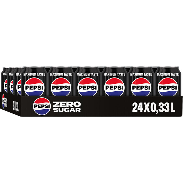 Pepsi Zero cola 24-pack (24 × 33cl)