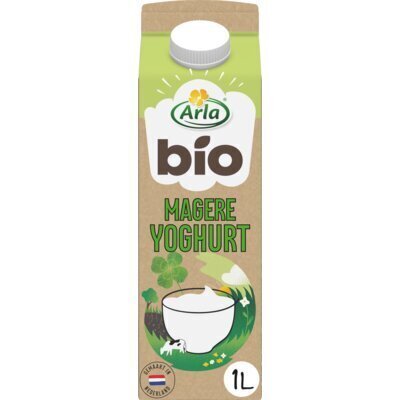Biologische Magere yoghurt (Stuk, 1L)