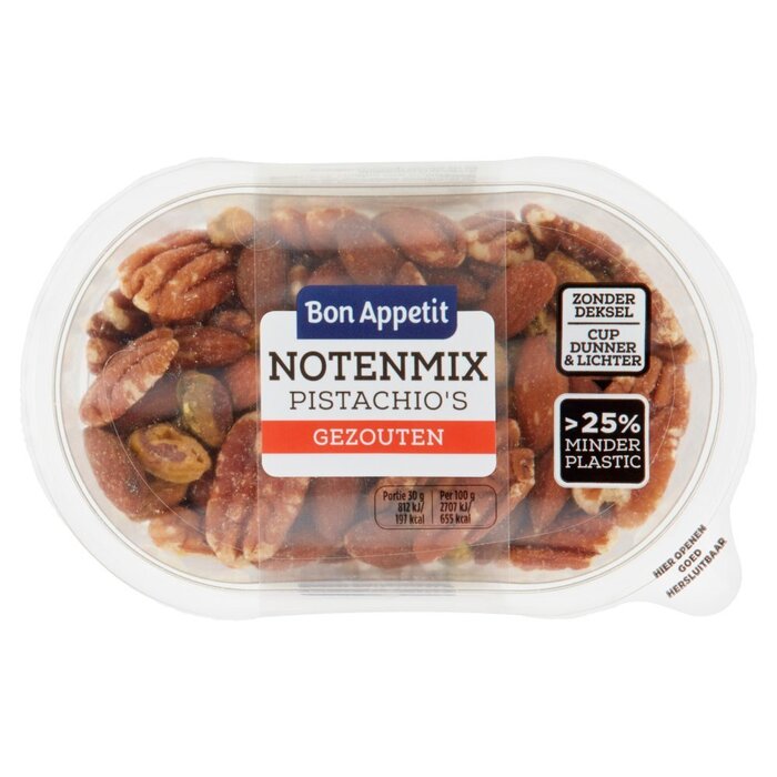 Bon Appetit Notenmix Pistachio's Gezouten 150 g (150g)