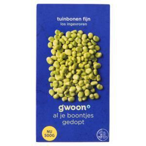 G'woon tuinbonen 500gr (500g)
