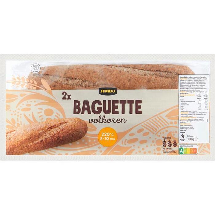 Jumbo - Baguette Volkoren - 2 Stuks (300g)