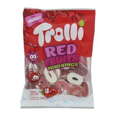 Trolli Red Fruits Mini-Rings Gom 200g (200g)