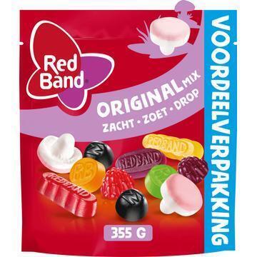 Red Band Original Mix Zacht Zoet Drop Voordeelverpakking 355 g (355g)