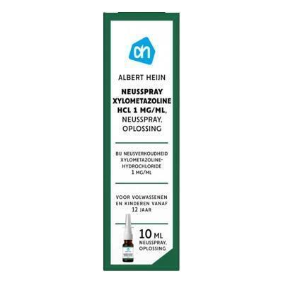 AH Neusspray xylometazoline (10ml)